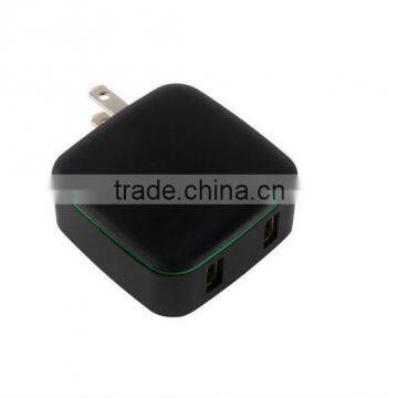 Fully Protected PSE/CB Certificated Dual 2.4A Output Fast Charging Vertical Smart Portable USB Wall Chargers photo-2