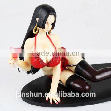 One Piece POP Boa Hankokku Red Ver 13cm/5" Figure New in Box Type B