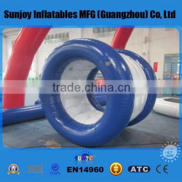 SUNJOY high quality pvc inflatable water roller hippo play equipments for sale, CE,UL