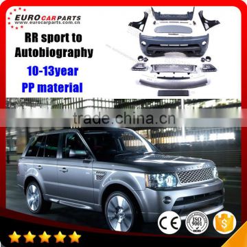 RR sport body kits fit for RR Sport 10-13year to Autobiography body kits style PP full set