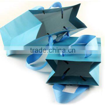 Manufacturer Wholesale Custom Paper Shopping Packaging Gift Bags With Handles photo-3