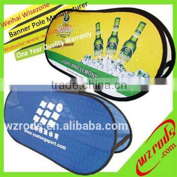 Outdoor/Indoor Display Horizontal Pop Up Banner for Wholesale