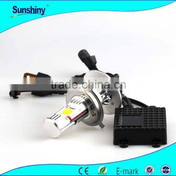 2015 NEW style for H4 headlights 6000k,angel eyes h4,square projector lens