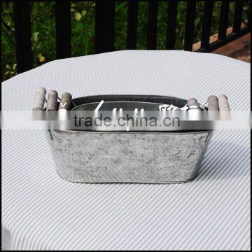 S/3 Cheap Customized Iron Sheet Basket photo-5