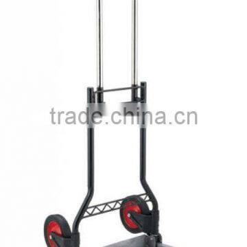 Heavy-duty folding luggage trolley