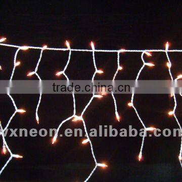 outdoor warm white decorative led icicle light