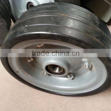 china solid wheelbarrow wheels 200x80 for trailers