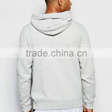 Cheap Custom White Men Casual 100% Cotton With Pocket Longline Wholesale Blank Pullover Hoodies photo-4