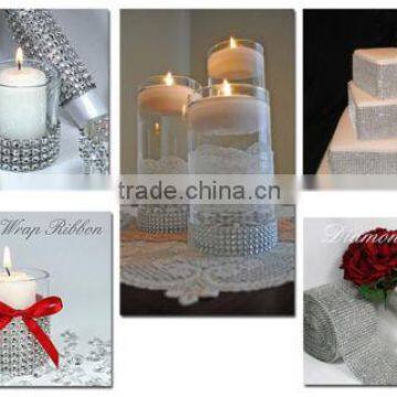 Hot Sale Rhinestone Mesh Trimming Ribbon For Wedding Decorations photo-5