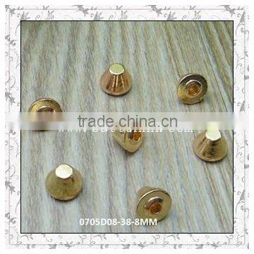 Garment accessories metal tubular rivets