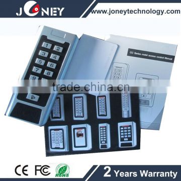 125khz em-id Metal case waterproof standalone keypad access controller with anti-temper function 2000 users