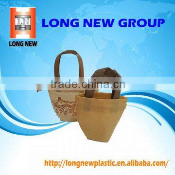 E Custom promotional Printing tote Non Woven Gift Bag