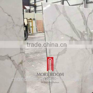 Light weight high stength aluminum honeycomb laminated marble panel for floor and wall