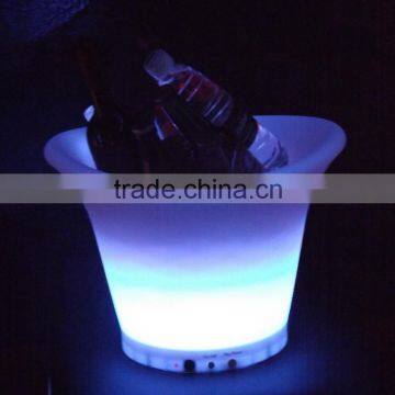 Rechargeable led ice pail/wine bucket/ice bucket good for promot