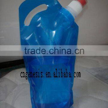 2011 New goods plastic folding sports water bottle