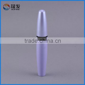 High quality purple color elegant plastic empty mascara container