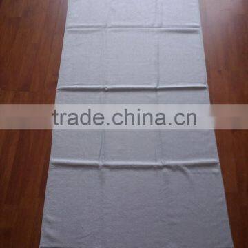 Satin Border Bamboo Cotton Bath Towel photo-2