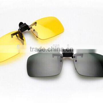 Wholesale Night Vision clip , Clip Driving Glasses , Night vision clip on Sunglasses