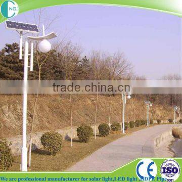 outdoor ip65 12v 30w integratd solar panel garden light