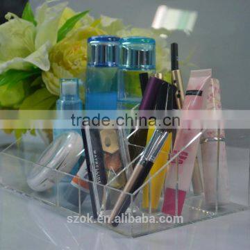 good quality desktop clear acrylic makeup box