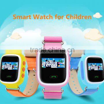 Real GPS WiFi LBS Tracker Kids Smart Wrist Watch for GPS GPRS GSM System with Two Way Communication/SOS Surveillancen/Alarms