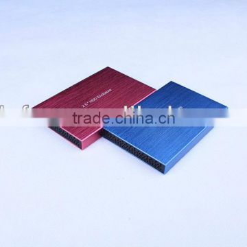 Ultra Thin Sand Blasting USB 2.0 HDD Enclosure 2.5 Inch HDD/SSD External Case