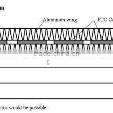 Aluminum Wing PTC Thermal Heating Element photo-3