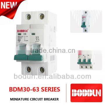 BDM30-63 NEW CIRCUIT BREAKER 2P 6A MCB