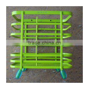 steel Nano-plating square-shape kitchen cutlery holder rack