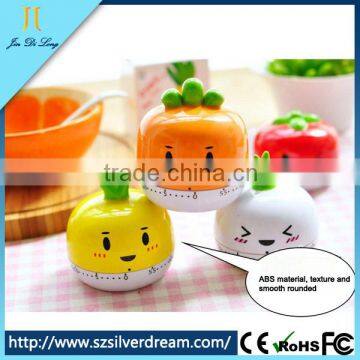 2014 Vegetable Shape Emoji Mini Kitchen Digital Kitchen Timer