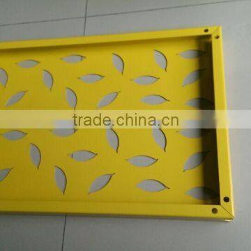 electric galvanized punching perforated mesh panel