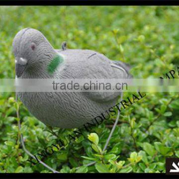 Wholesale Full body Hard Plastic/PE Flocked Pigeon/ Dove Decoys For Hunter Hunting