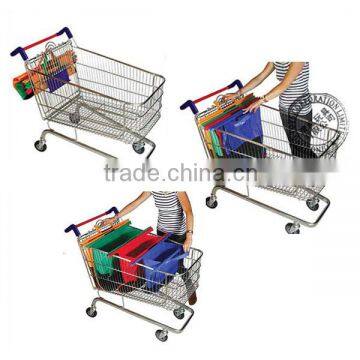 Professional Produce Foldable Reusable Shopping Cart Bag