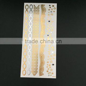 WMT099--Sexy Temporary Bracelet Metallic Tattoo Sticker