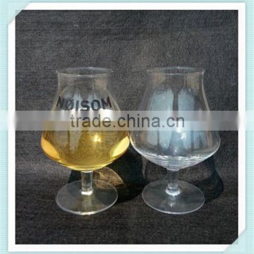 New design goblet beer glass beer goblet glass cup wholesale