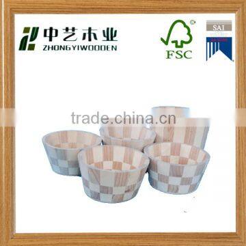 FSC&SA8000 Approved Solid Wood Bucket for Coffee Bean photo-4