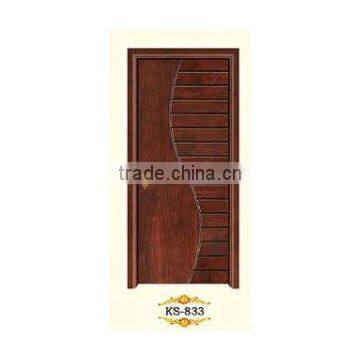 flush indian bedroom wooden veneered door designs