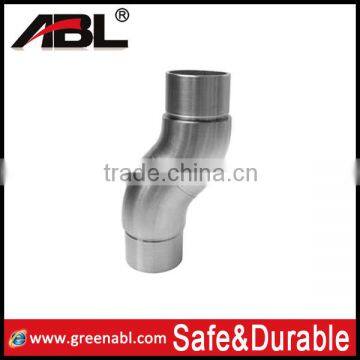 Superior Quality Stainless Steel Pipe Elbow Handrail Pipe Connector Flush Angles