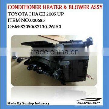 auto parts toyota hiace accessories #000685 conditioner heater &blower ass for KDH200 hiace commter quantum hiace 2005 up