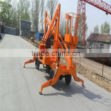 CE Electric Vehicle Hydraulic Rising Articulated Lifting Plarform photo-2