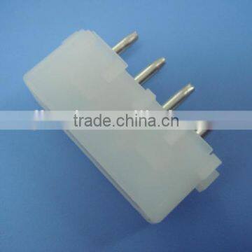 5.08mm Pitch Vertical PCB Mounting Orientation Wire to Board Pin Header Connector TE 4 Pin Connector Tyco 350424-1 photo-5