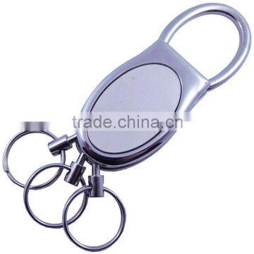 Fashion Metal LOGO Retractable Key Fob