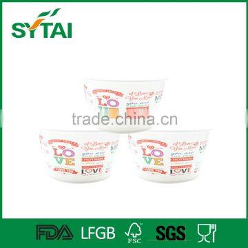 Biodegradable Ice Cream Paper Cup/Disposable Yogurt Paper Cup/Food Grade Paper Bowls photo-5