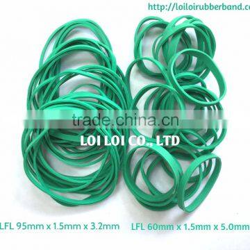 Utilities Wide Free Sample #32 Wide Rubber Band - Thick Green Hot Sale Rubber Band