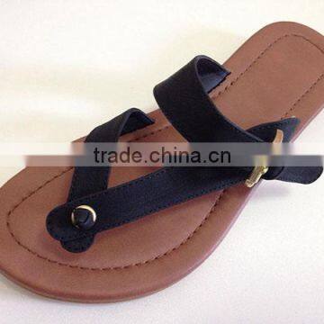 Uniseason Fancy Design PU Material Flat Durable Summer Girls Sandals