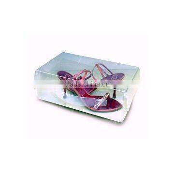 clear twill PP lady shoe box