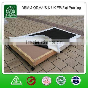 Hot Selling Small Size Bedbase for Hotel/ Very Small CBM Bedbase/KD Bed Base/cheap Simple Bed Base