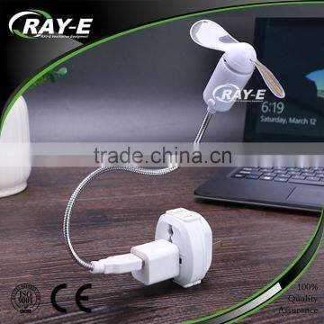 Wholesale Promotional Cheap Computer Micro USB Flexible Mini Desk Fan photo-4