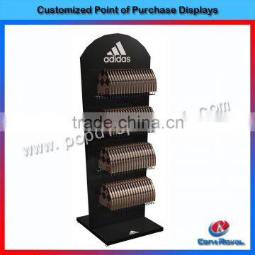 Modern hat hanging retail store wood display fixture