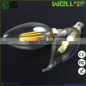 Power Saving 2W 4W Dimmable Filament Bulb With E14/E12 Based